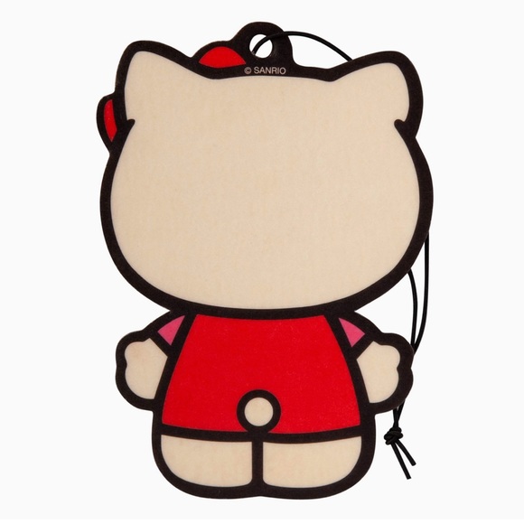 Hello Kitty Air Freshener Strawberry Scented 1 Ct Car Decoration Sanrio NWOT - Picture 8 of 11